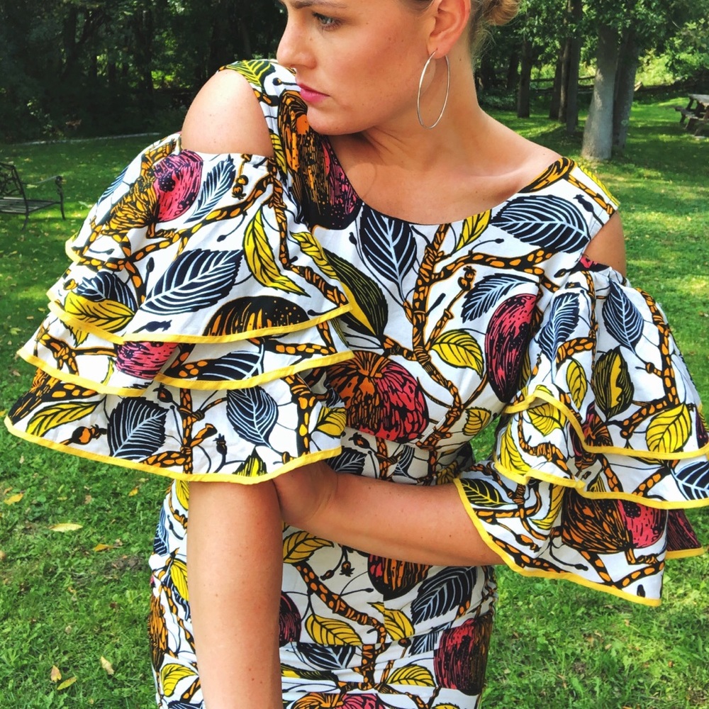 African Print Dress